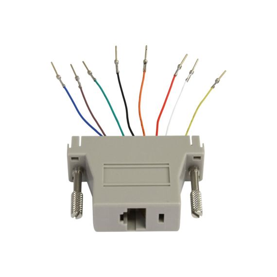 StarTech.com DB25 to RJ45 Modular Adapter / M/F / Seria | GC258MF