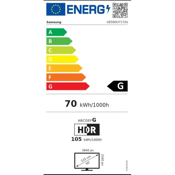 Samsung 09:UE50DU7172UXXH