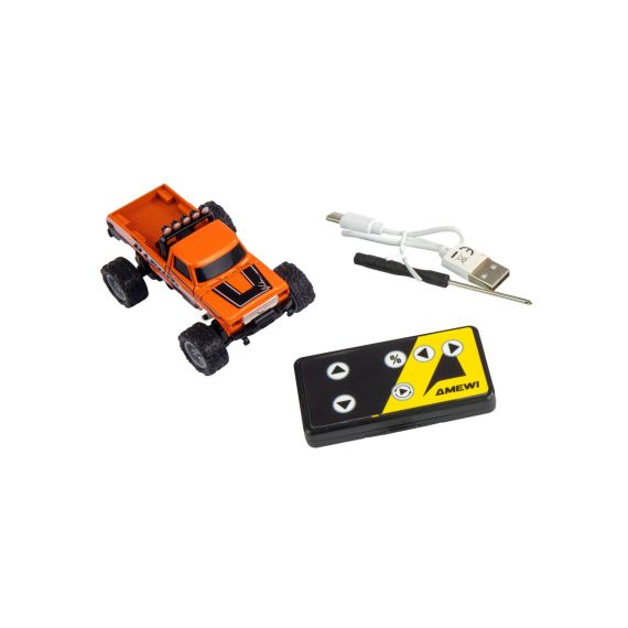 Amewi RC Monster Truck Die Cast orange 22705