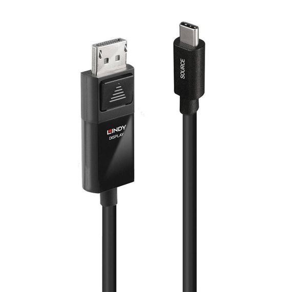 Lindy Adapter cable 24 pin USBC (M) to DisplayPort (M) 43341
