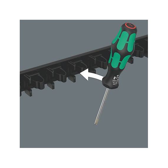 Wera 9650 Magnetic rail Kraftform screwdriver set, 9 pieces 05051012001