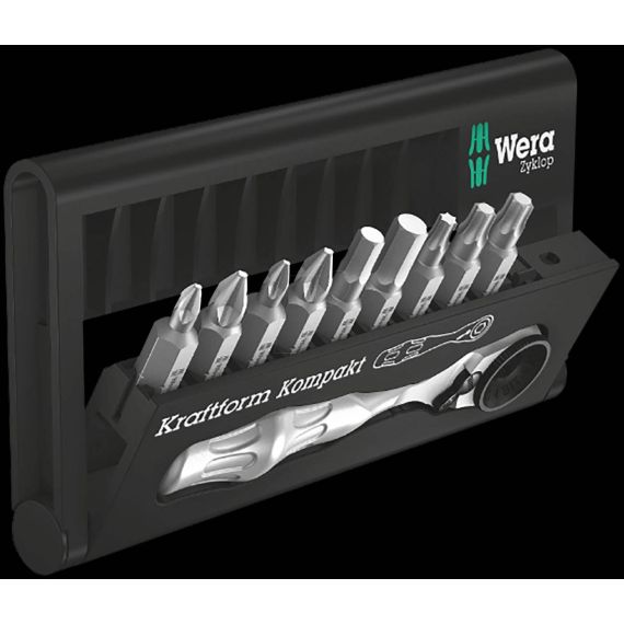 Wera BitCheck 10 Zyklop Mini 1 Ratcheting 05073645001