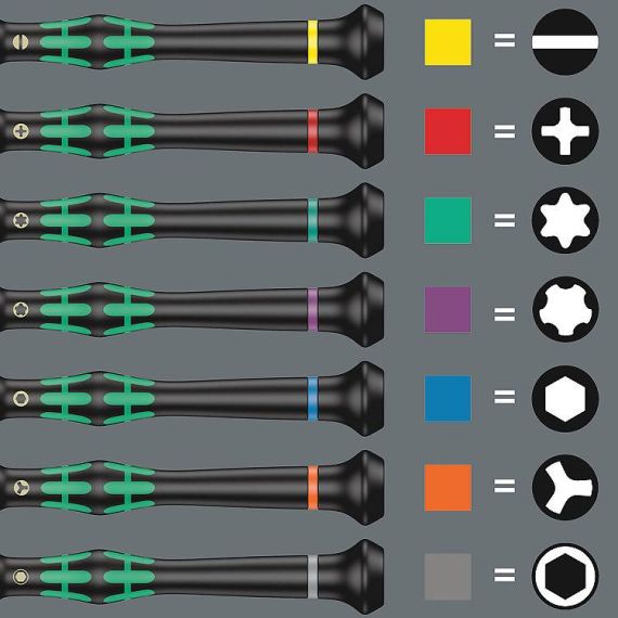Wera Series Kraftform Micro Universal 1 Electronic 05073675001