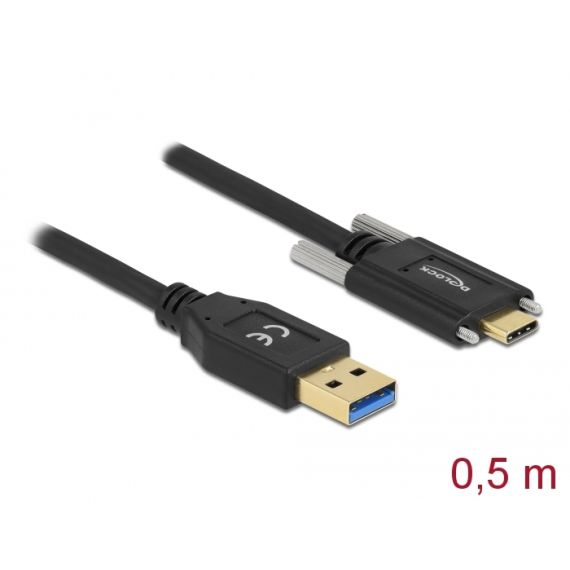 Delock / USB cable / 24 pin USB-C (M) to 24 pin USB-C (M) | 84007