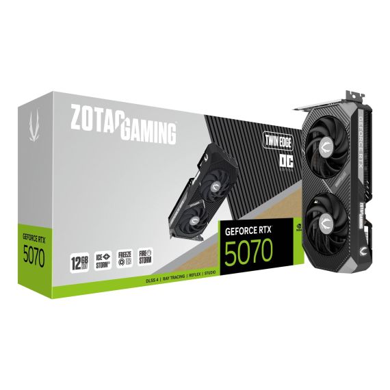 Zotac GAMING GeForce RTX 5070 Twin Edge OC, GeFo | ZT-B50700H-10P