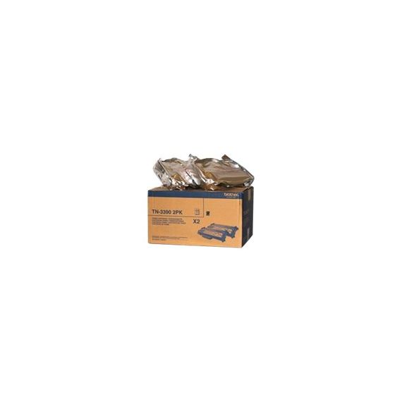 Brother TN3390 / 2-pack / black / original / toner c | TN3390Twin