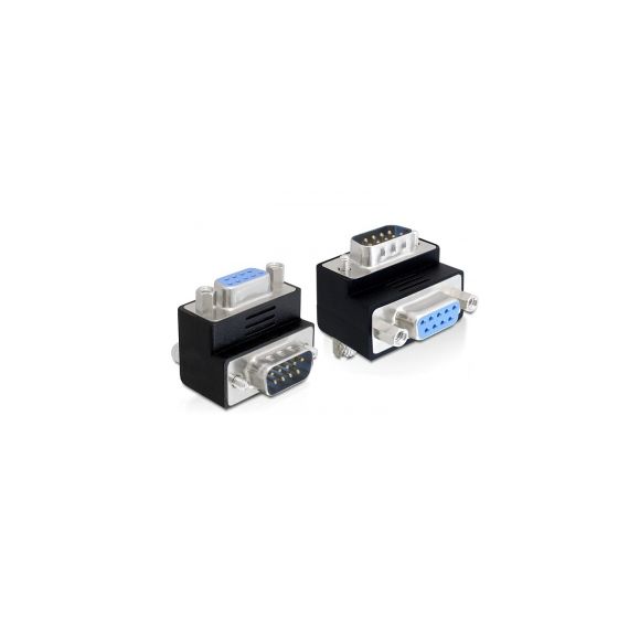 Delock / Serial adapter / DB-9 (M) to DB-9 (F) / 270° con | 65265