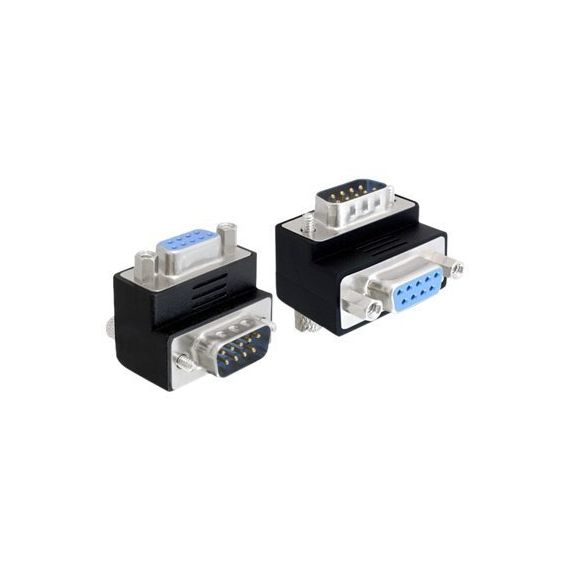 Delock / Serial adapter / DB-9 (M) to DB-9 (F) / 270° con | 65265