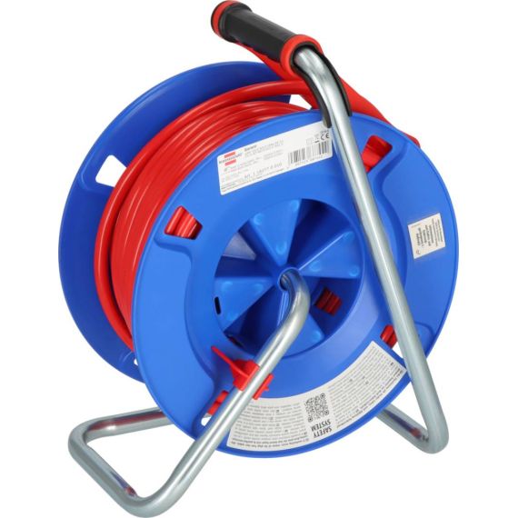 Brennenstuhl Garant CEE 1 IP44 cable reel (25m cable in signal red)