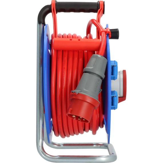 Brennenstuhl Garant CEE 1 IP44 cable reel (25m cable in signal red)