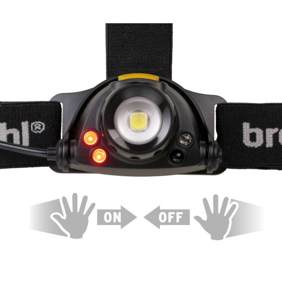 Brennenstuhl LuxPremium LED rechargeable sensor Head Torch SL 401 AF
