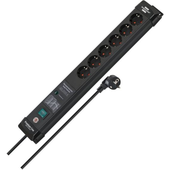 Brennenstuhl Premium-Line Power Strip 6-way  1951160401