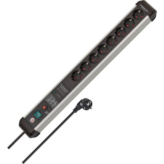 Brennenstuhl Premium-Protect-Line Power Strip 8-way