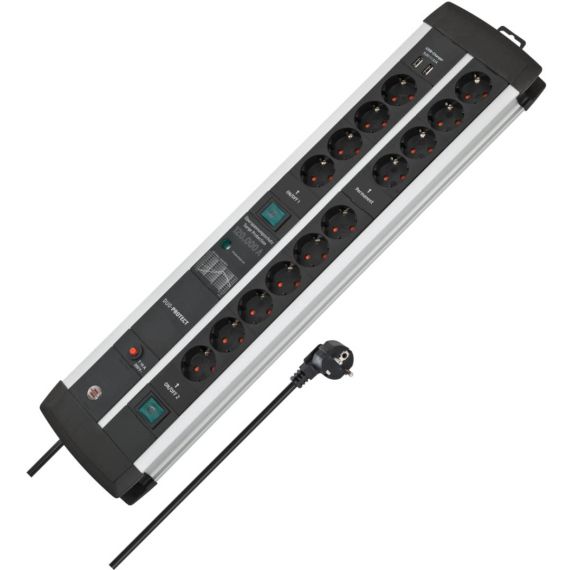 Brennenstuhl Premium-Protect-Line gaming Power Strip 14-way