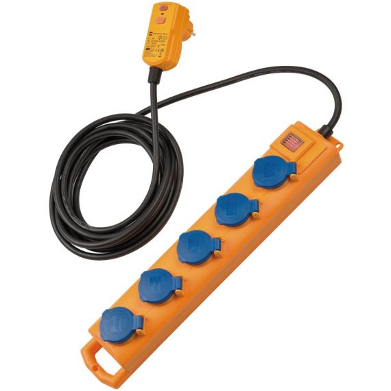 Brennenstuhl Super-Solid SL 554 DE FI IP54 Extension   1159900805