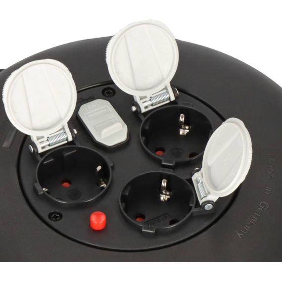 Brennenstuhl Vario Line Cable Box 3-fold with USB 1093900600