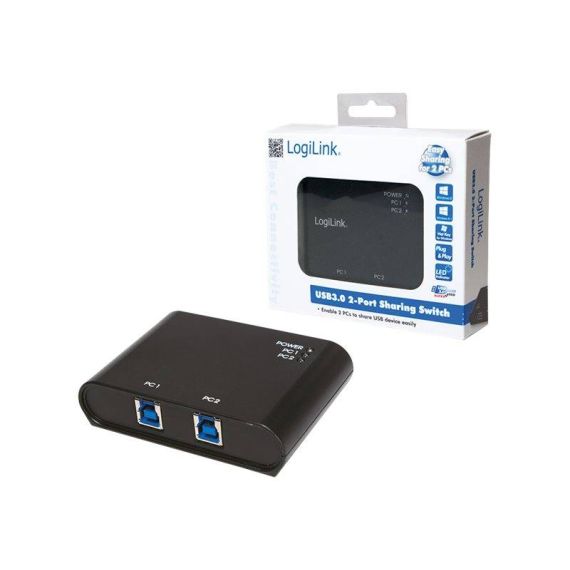 LogiLink USB 3.0 Sharing Switch USB peripheral sharing UA0216