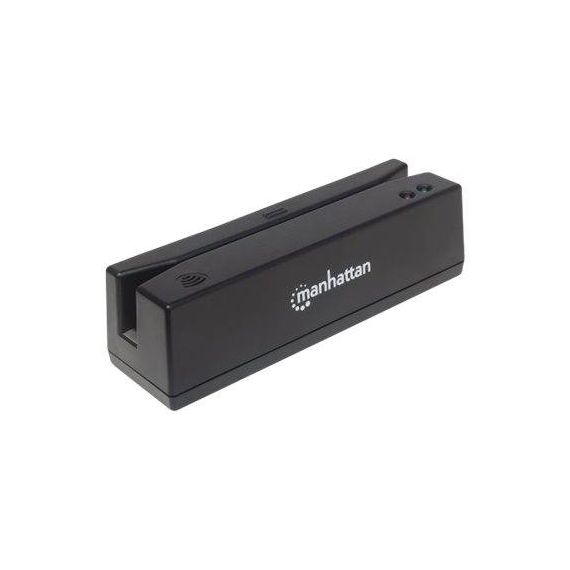 Manhattan USBA Magnetic Strip Card Reader, Triple Track 460255