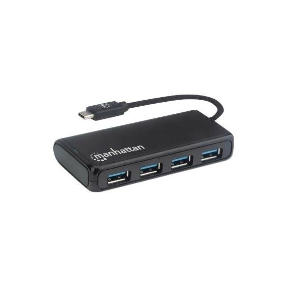 Manhattan USBC DockHub, Ports (4): USBA (x4), 5 Gbps 164924