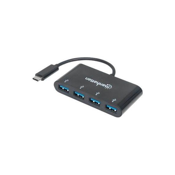 Manhattan USBC DockHub, Ports (x4): USBA (x4), 5 Gbps 162746