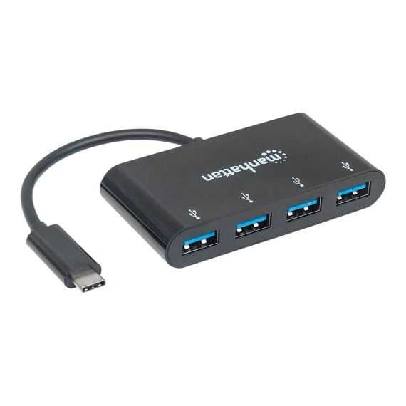 Manhattan USBC DockHub, Ports (x4): USBA (x4), 5 Gbps 162746