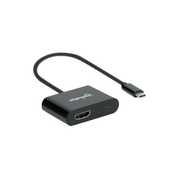 Manhattan USBC to HDMI and USBC (inc Power Delivery), 153416
