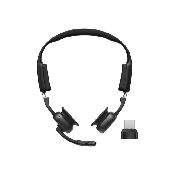SHOKZ OpenMeet UC Headset open ear vertical C610ANBKEU000