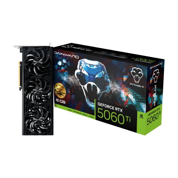 Gainward GeForce RTX 5060 Ti Python III OC | NE7506TS19P1-GB2062T