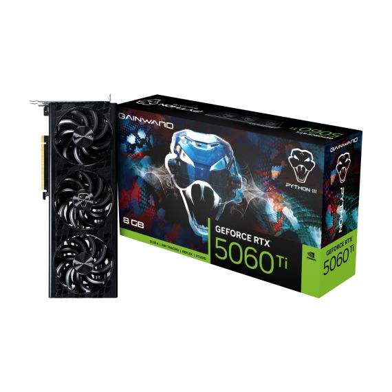 Gainward GeForce RTX 5060 Ti Python III, G | NE7506T019P1-GB2062T