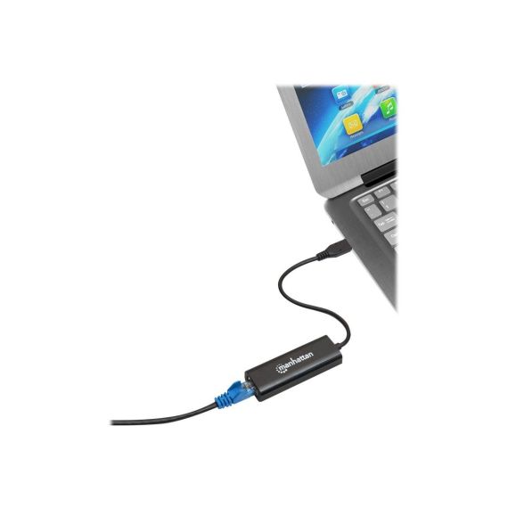 Manhattan USBC to 2.5GBASET Gigabit (101001000 Mbps & 153300