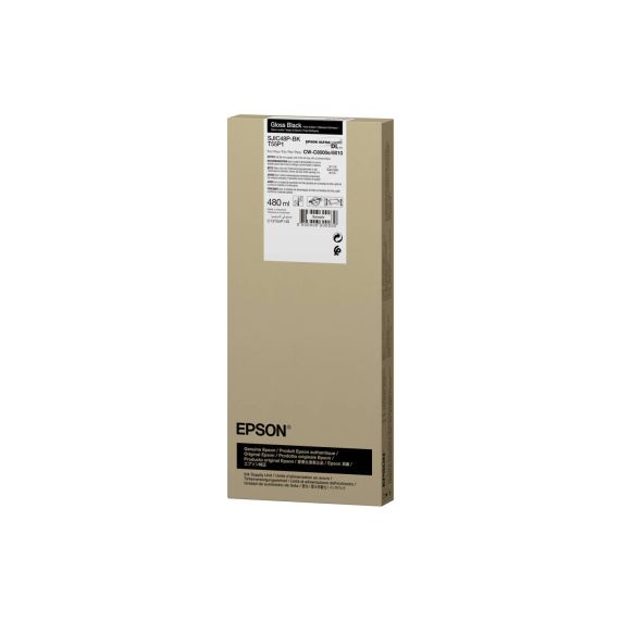 Epson T55P1 480 ml black original box ink pack for C13T55P140