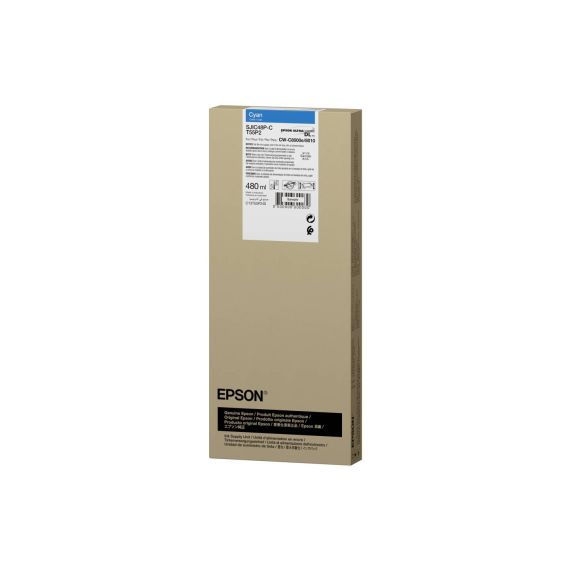 Epson T55P2 480 ml cyan original box ink pack for C13T55P240