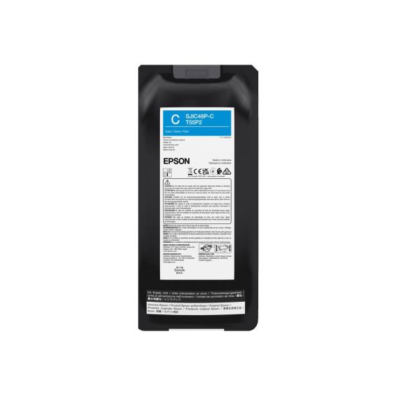 Epson T55P2 480 ml cyan original box ink pack for C13T55P240