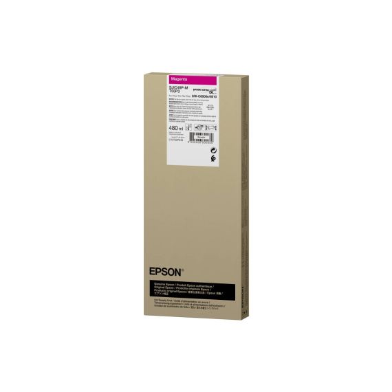 Epson T55P3 480 ml magenta original box ink pack for C13T55P340