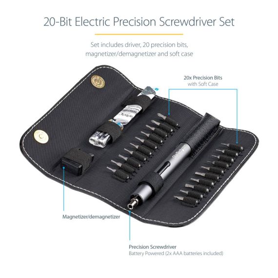 StarTech.com Electric precision screwdriver CTK20PCEDRIVE