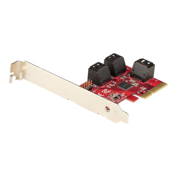 StarTech.com SATA PCIe Card, 6 Port PCIe 6P6GPCIESATACARD