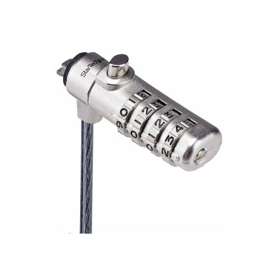 StarTech.com Slim Lock KSlot Compatible, SSTDC4DLAPTOPLOCK