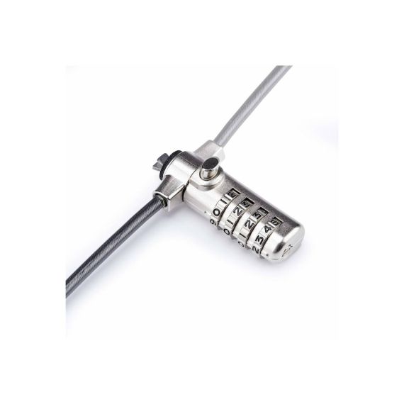 StarTech.com Slim Lock KSlot Compatible, SSTDC4DLAPTOPLOCK