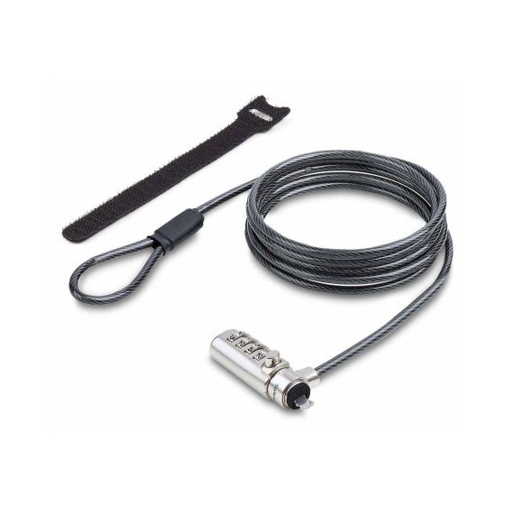 StarTech.com Slim Lock KSlot Compatible, SSTDC4DLAPTOPLOCK