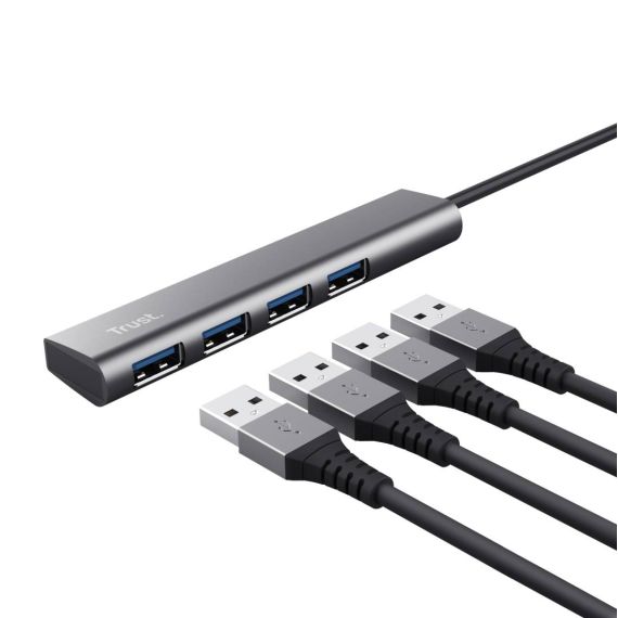 Trust Halyx Hub 4 x USB 3.2 Gen 1 24947