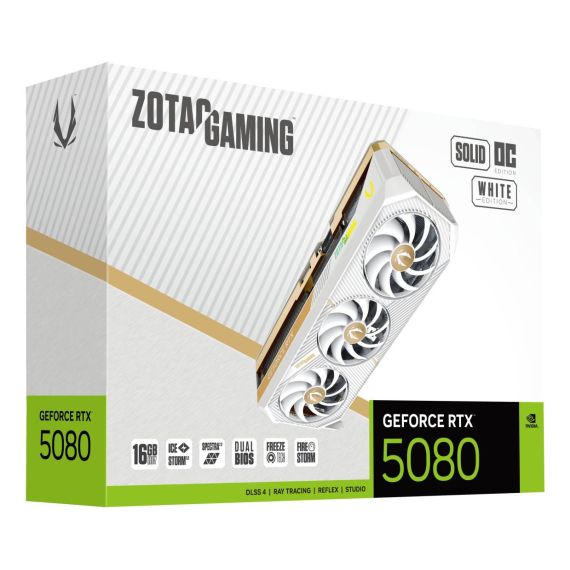 ZOTAC GAMING GeForce RTX 5080 SOLID White OC ZTB50800Q10P