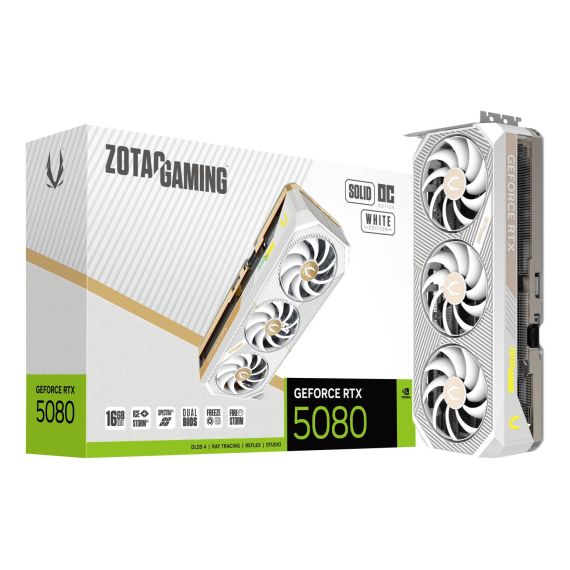 ZOTAC GAMING GeForce RTX 5080 SOLID White OC ZTB50800Q10P