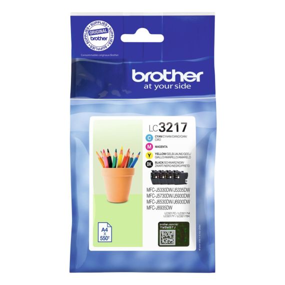 Brother LC3217 Value Pack / 4-pack / black, yellow, c | LC3217VAL