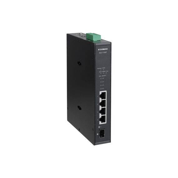 Edimax IGS-1105P / Switch / 4 x 10/100/1000 (PoE+) + 1 x Gigabit