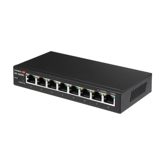 Edimax Pro GS-5008E / Switch / smart / 8 x 10/100/1000 / wall-mou
