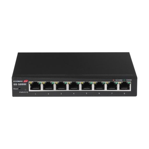 Edimax Pro GS-5008E / Switch / smart / 8 x 10/100/1000 / wall-mou