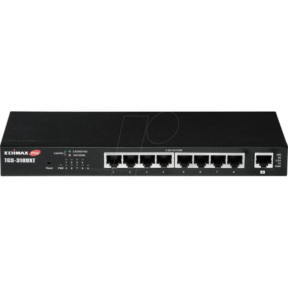 Edimax Pro TGS-3109XT / Switch / web / smart / 8 x 2.5GBase-T + 1