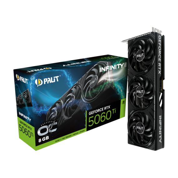Palit GeForce RTX 5060 Ti Infinity 3 OC, G | NE7506TS19P1-GB2062S