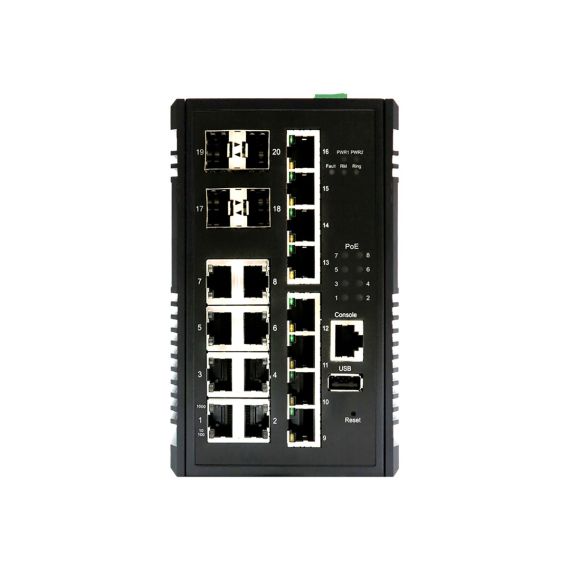 Edimax Pro IGS-5416P / Switch / smart / 8 x 10/100/1000 (PoE+) +