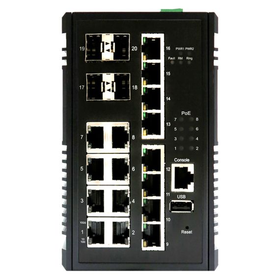 Edimax Pro IGS-5416P / Switch / smart / 8 x 10/100/1000 (PoE+) +